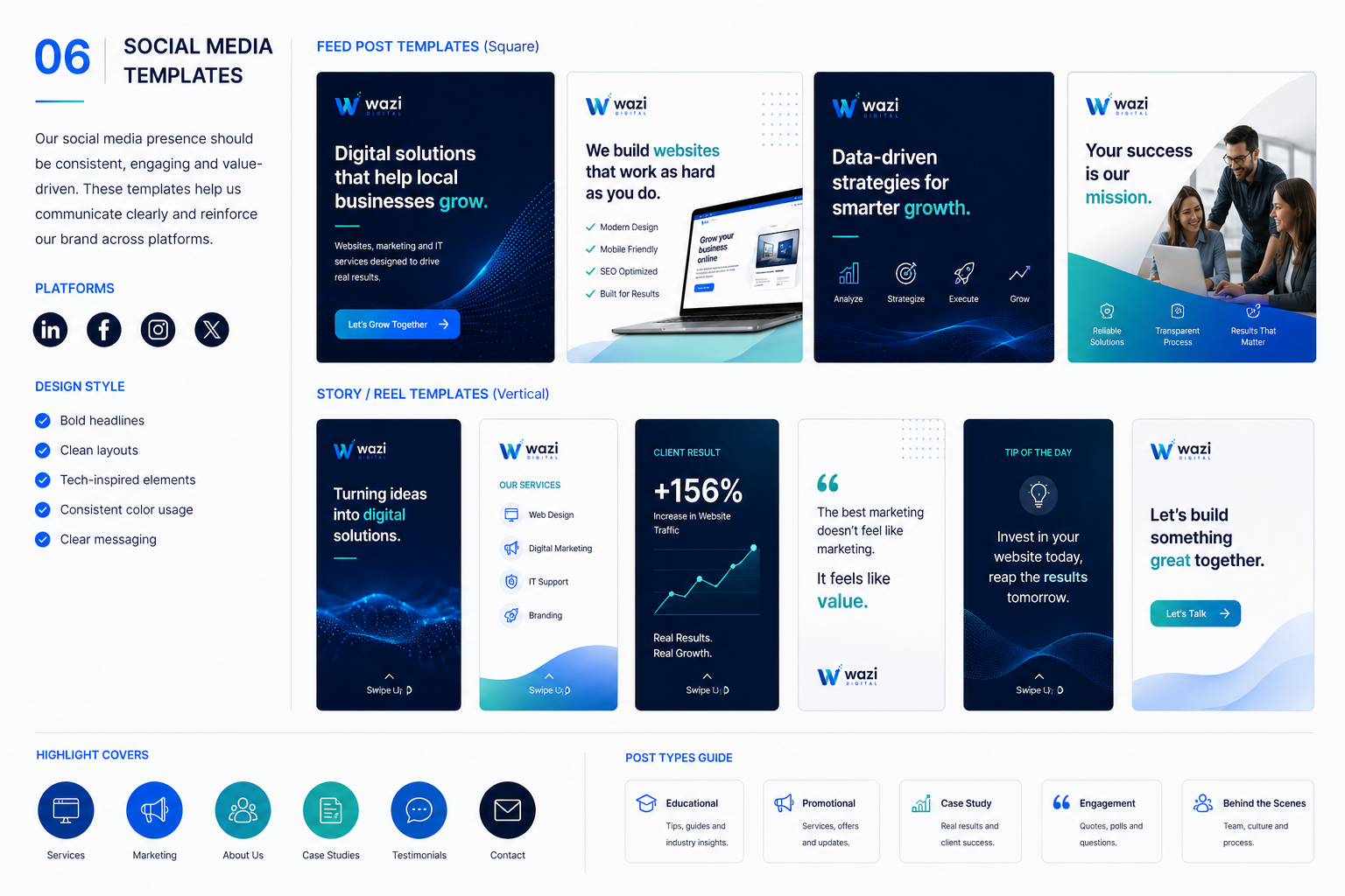 Social media branding templates and campaign aesthetics showcasing visually engaging content designs
