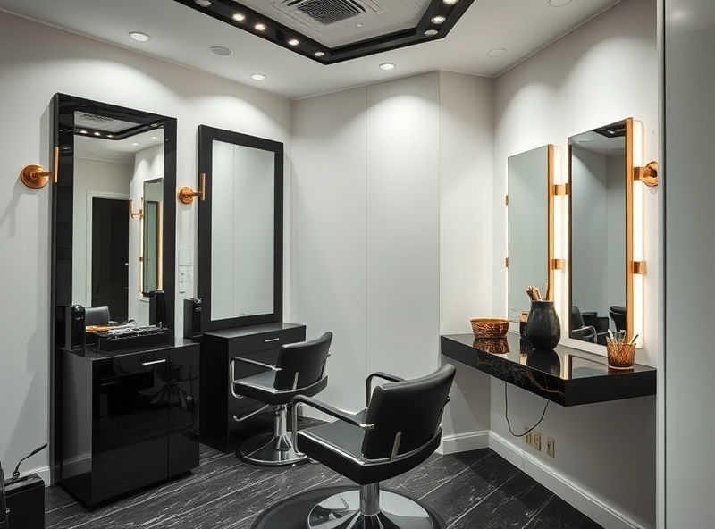 Luxury salon studio space
