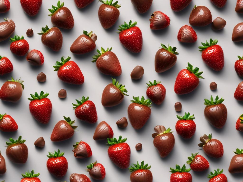 chocolate-covered strawberries, gourmet chocolate, fresh fruit
