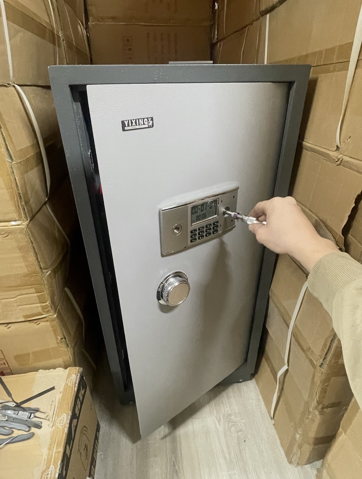 Professional safe opening and locksmith service completed by SafeMasters