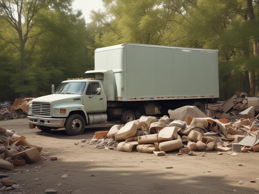 moving, debris hauling, junk removal, truck trailer dump, new home furniture