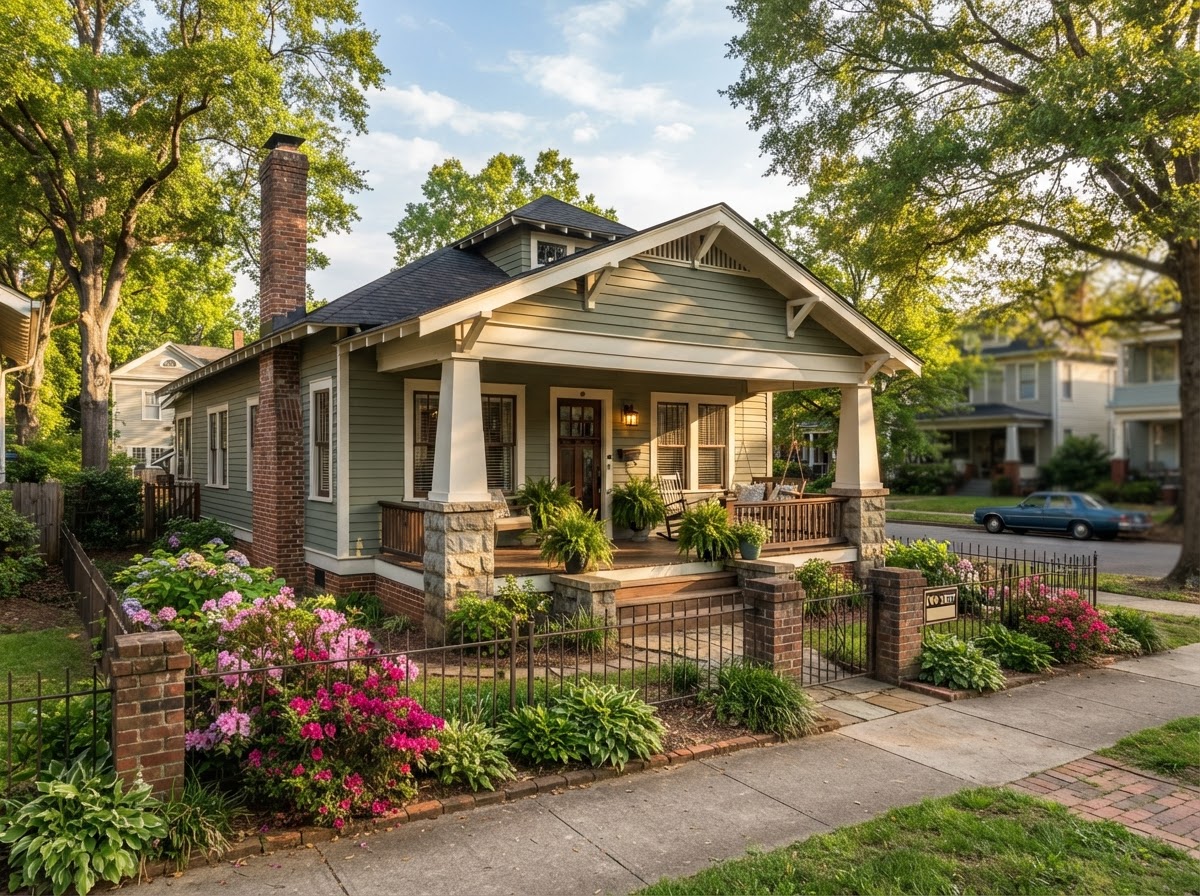 Exterior of 4512 Venable St in Church Hill, Richmond