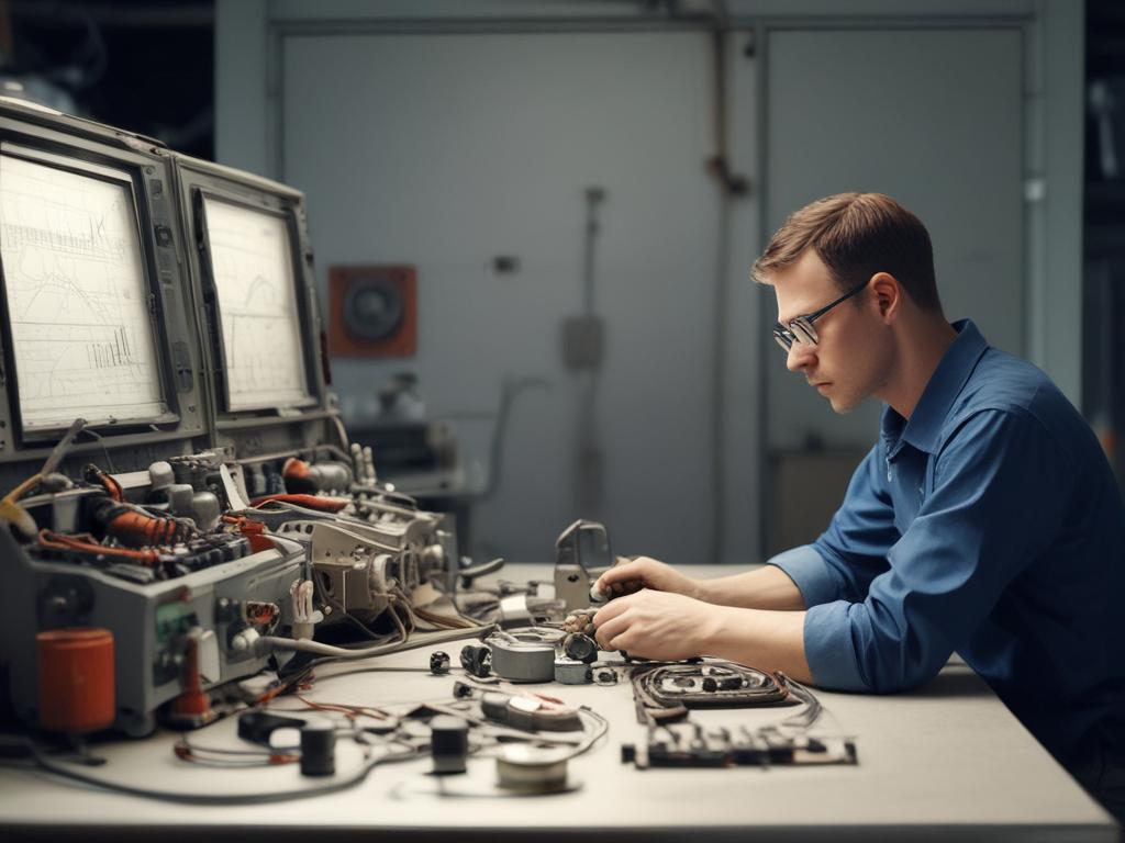 fault-finding, equipment diagnosis, technician, machinery repair, service call