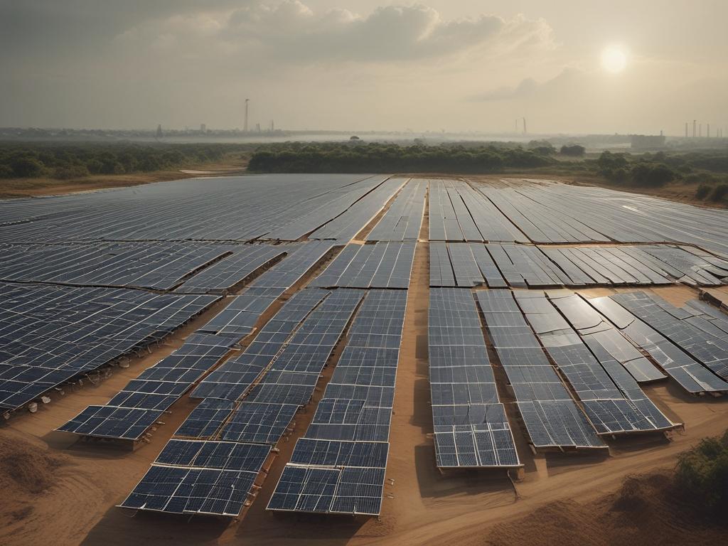 solar power plant, FILTISAC, Abidjan