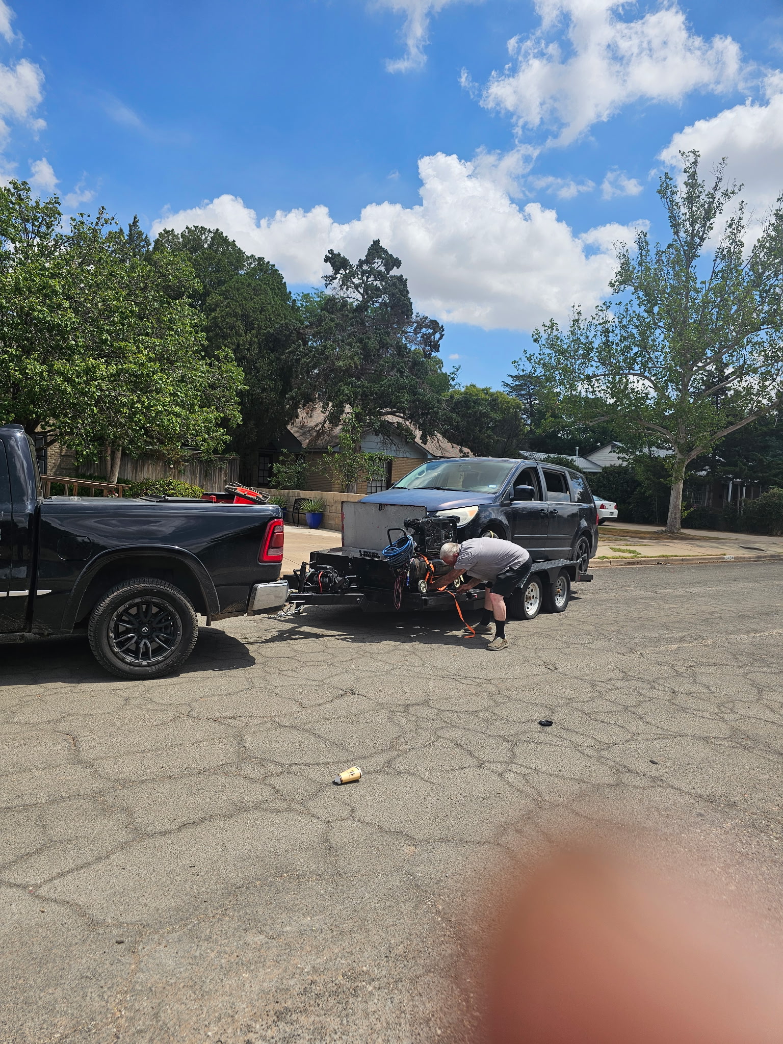 Alternator replacement work in progress