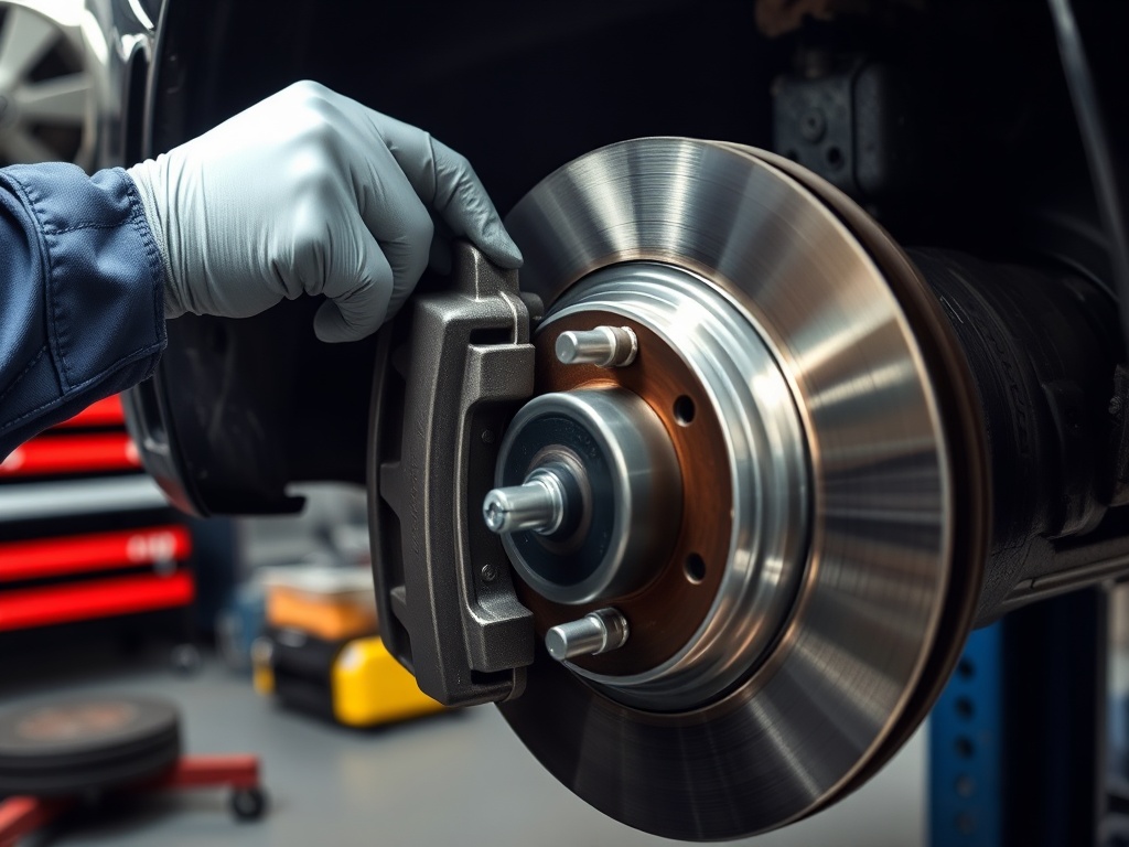 Professional brake service and repair