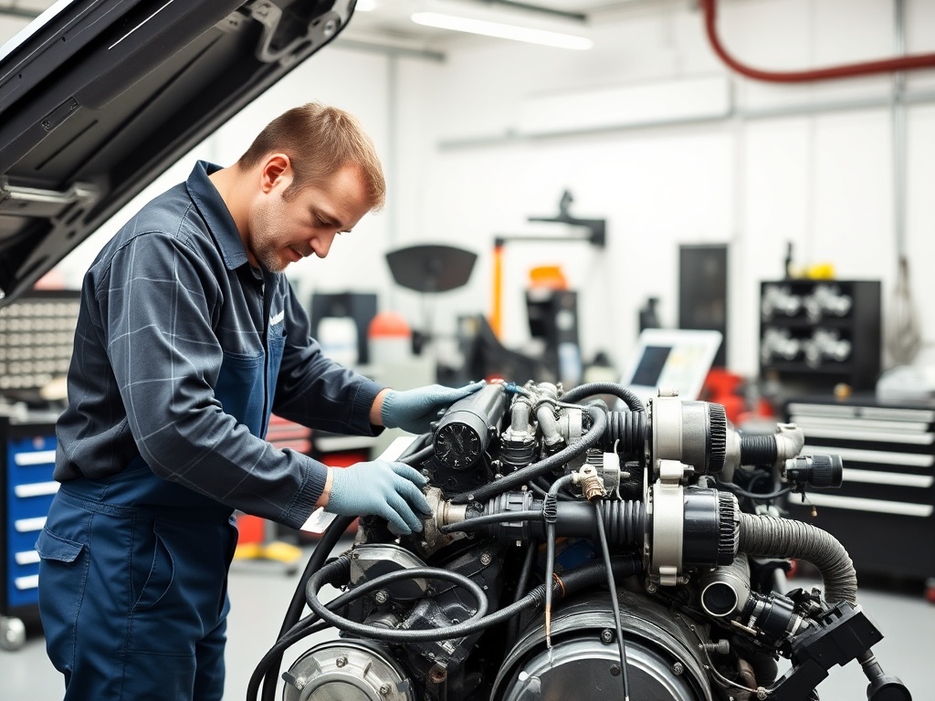 Professional engine repair service