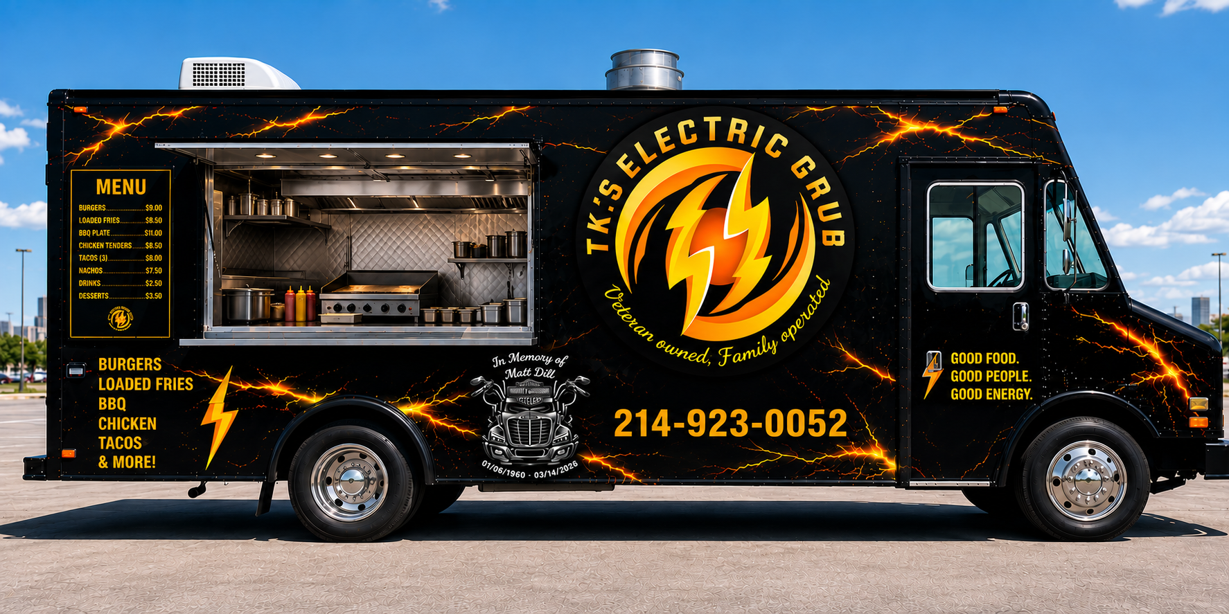 TK's Electric Grub Food