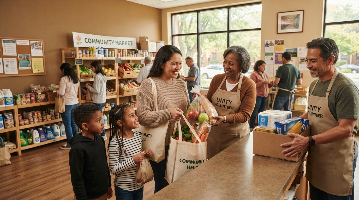 Community support and family assistance