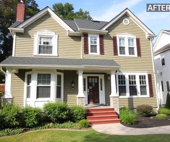 After: Complete Exterior Remodel