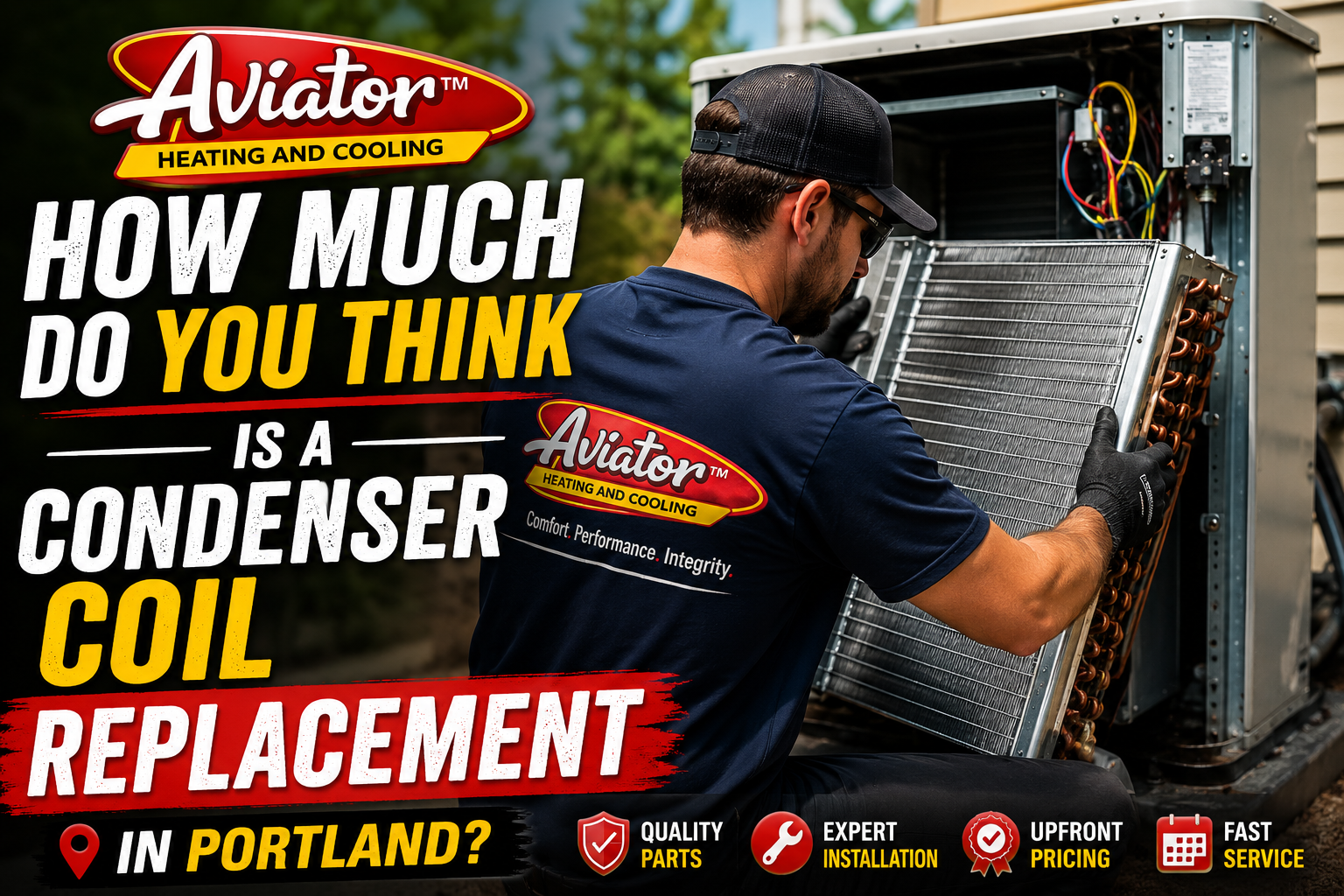 💰 How Much Does a Condenser Coil Replacement Cost in Portland?