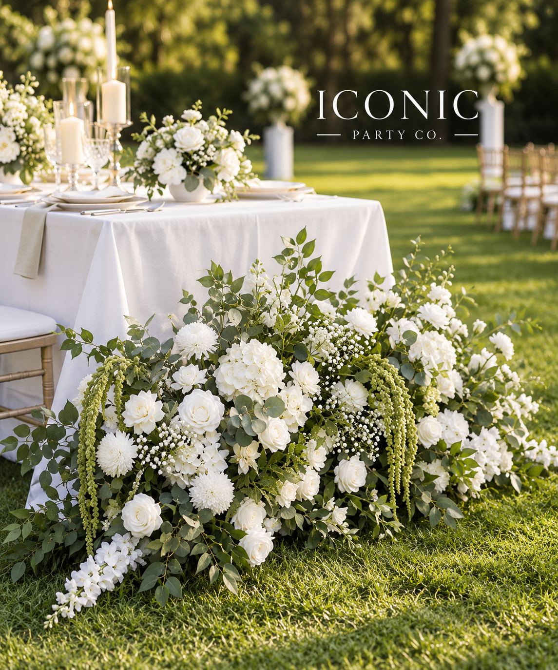 Ivory Vine beautiful arrangement