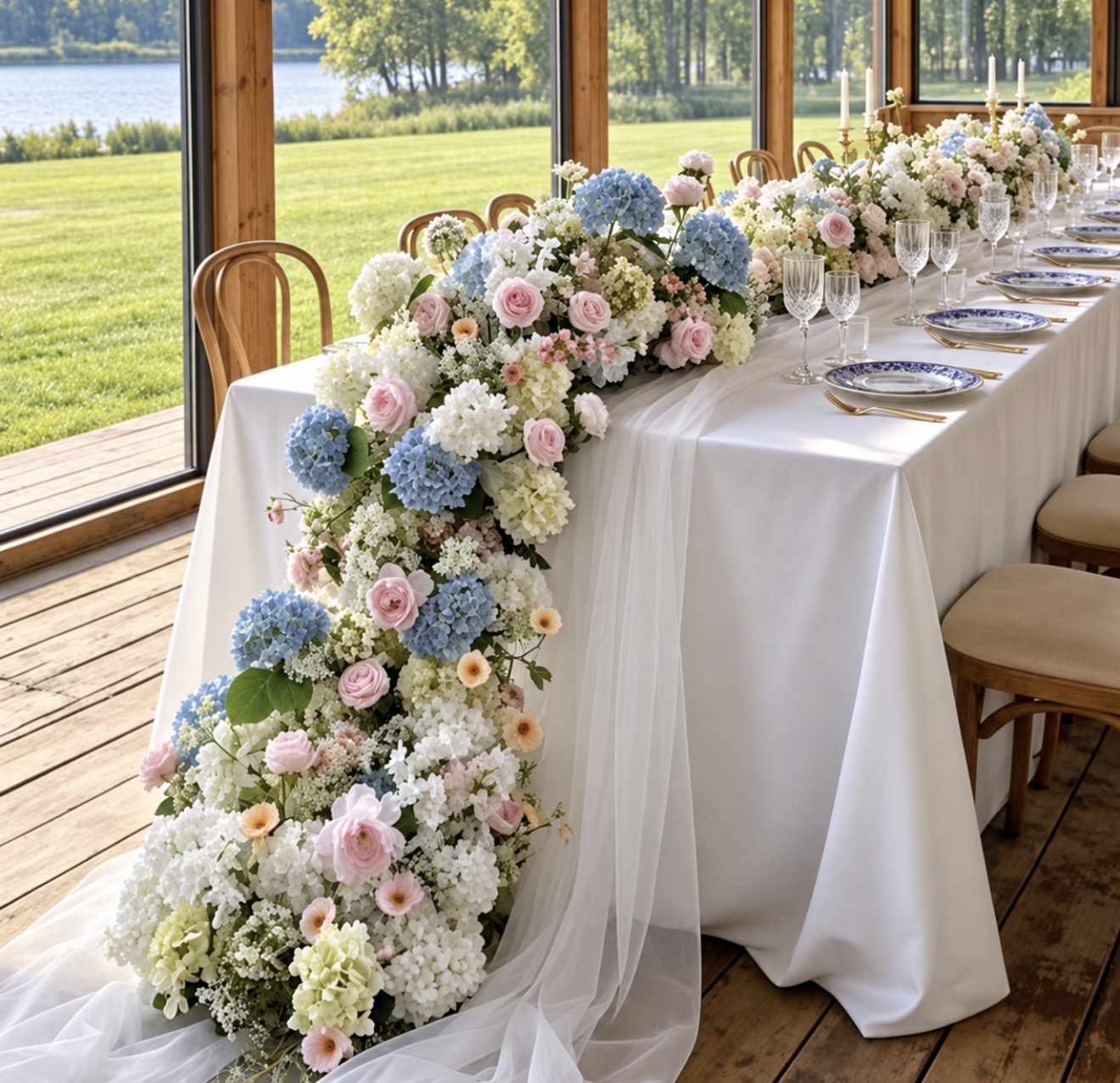 Elegant floral display
