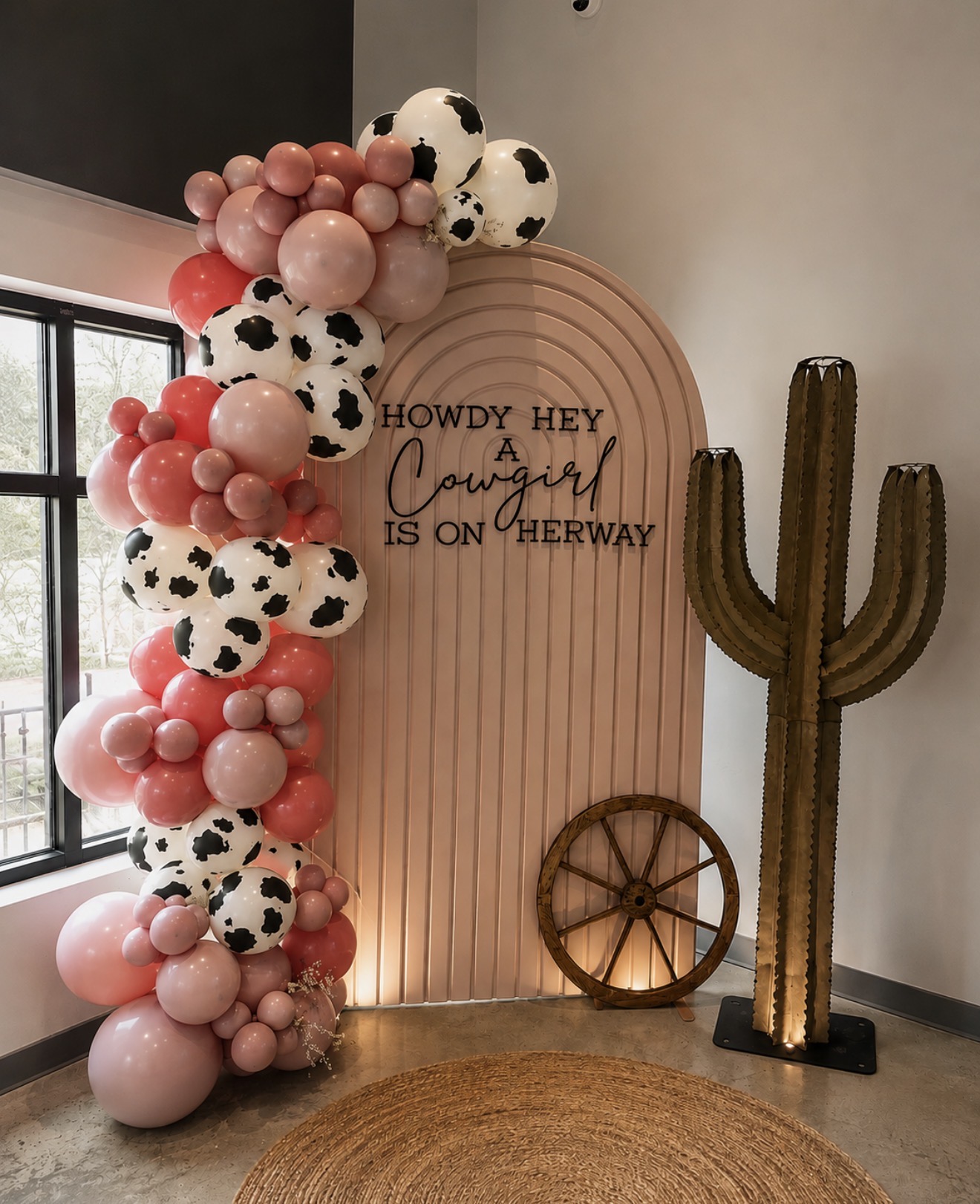 Custom balloon arrangement