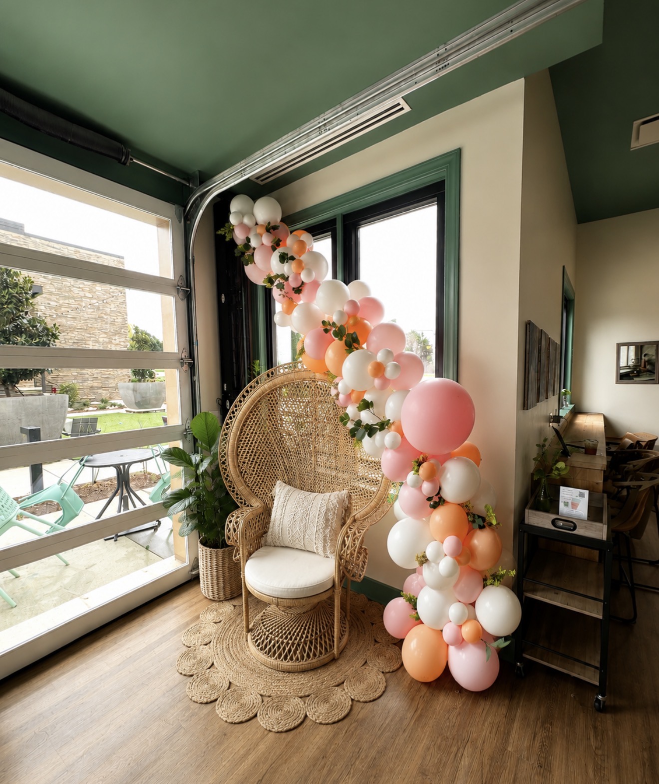 Premium balloon backdrop