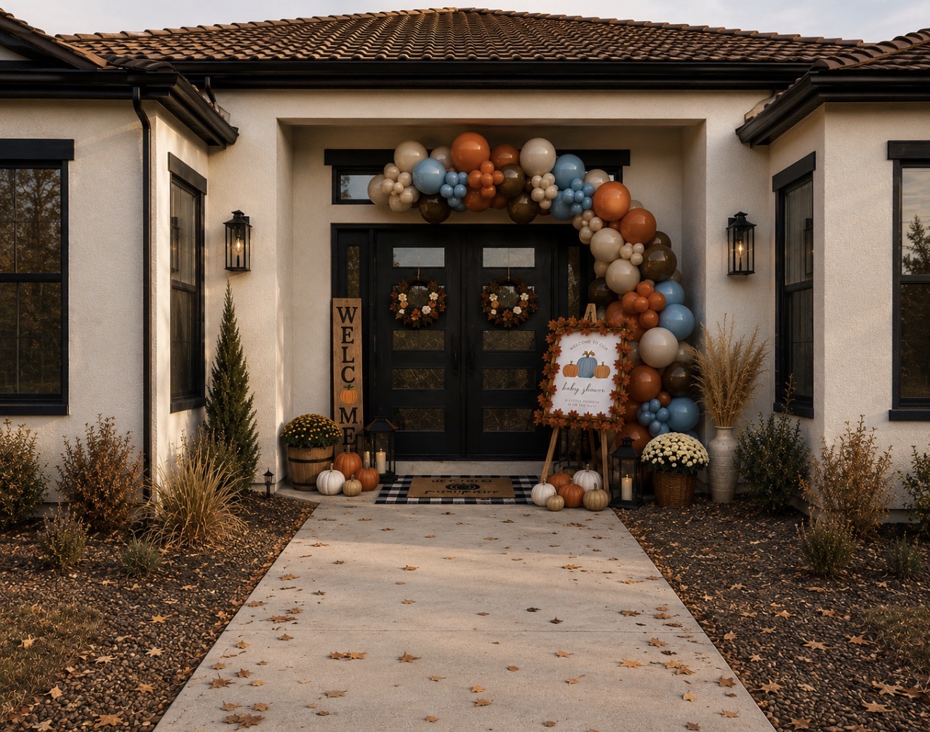 Themed balloon display