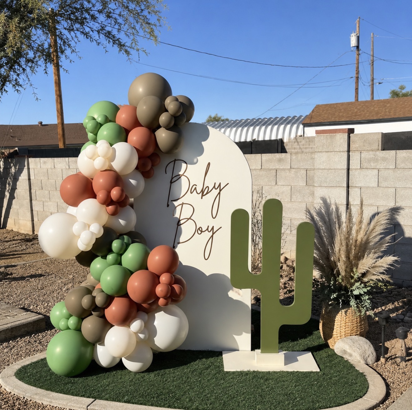 Statement backdrop creation
