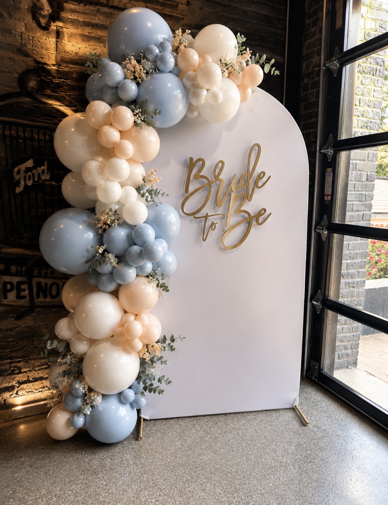 Colorful party backdrop