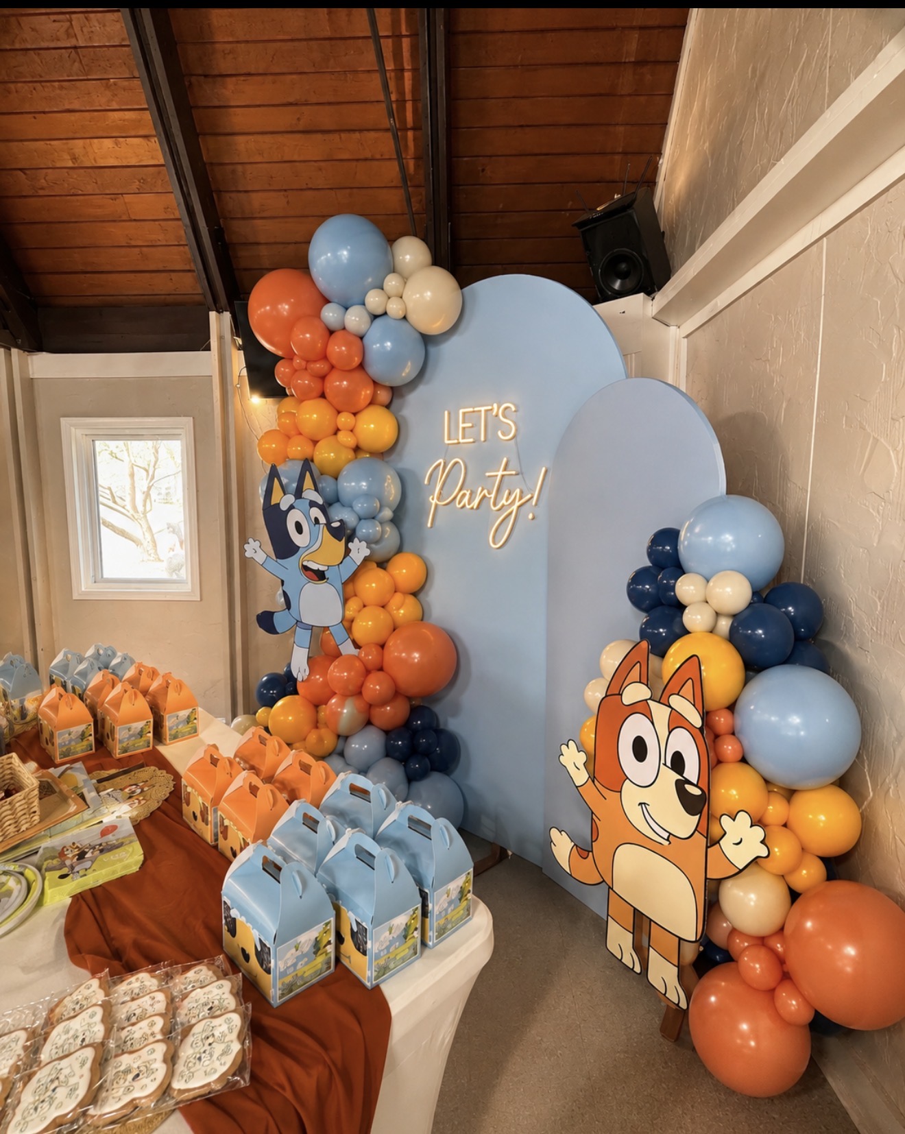 Stunning party installation