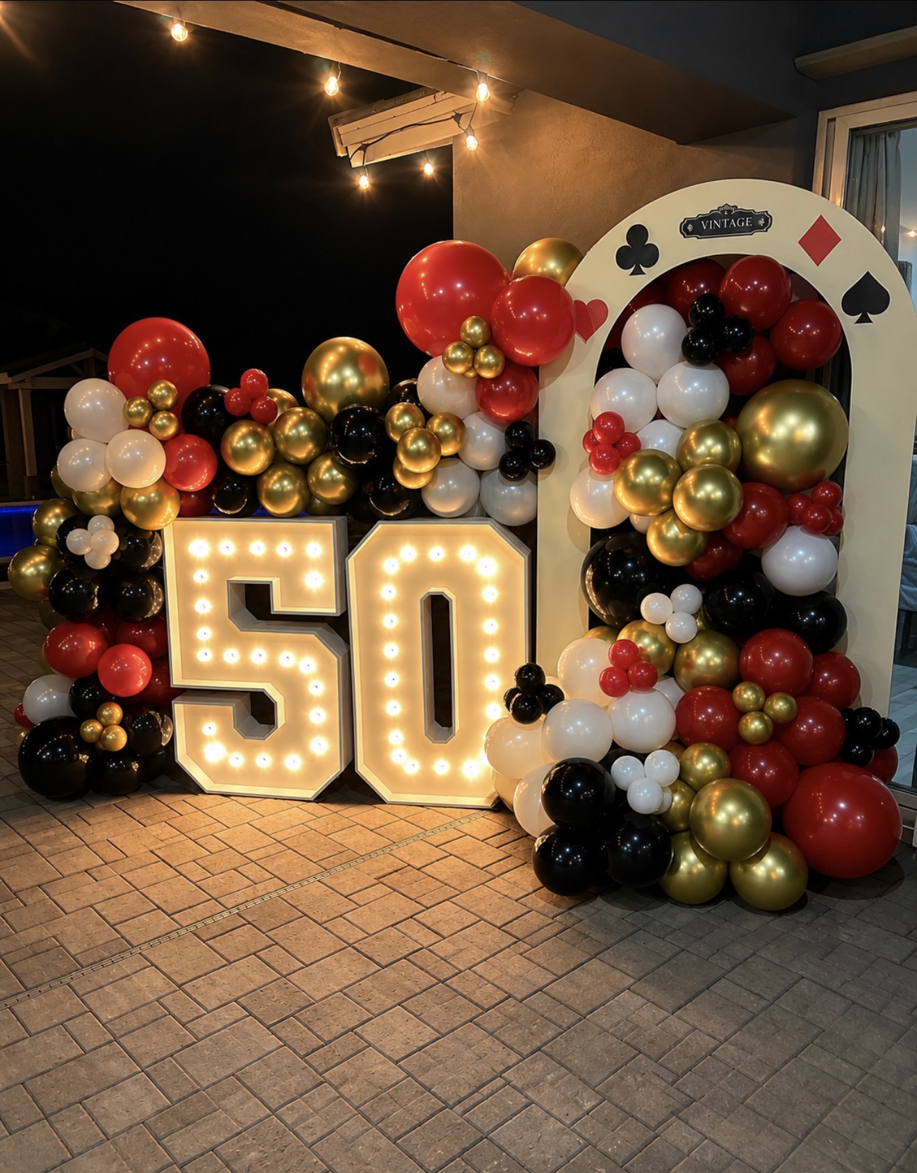 Sophisticated balloon artistry