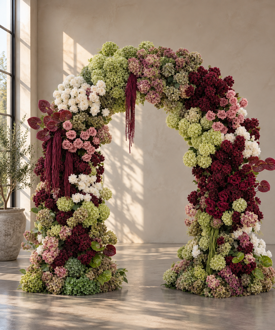 Full Floral Arch