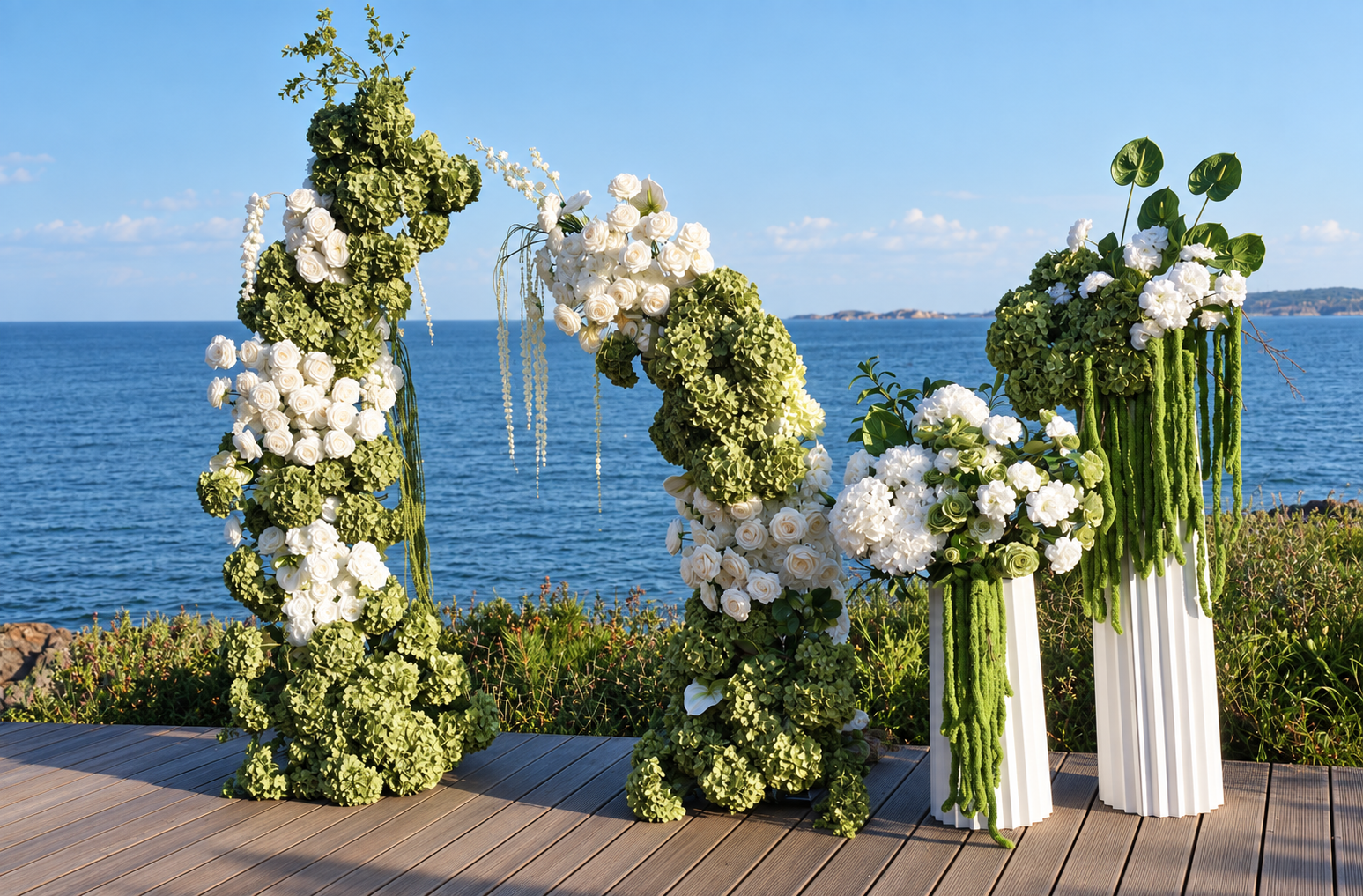 Ivory Vine elegant display