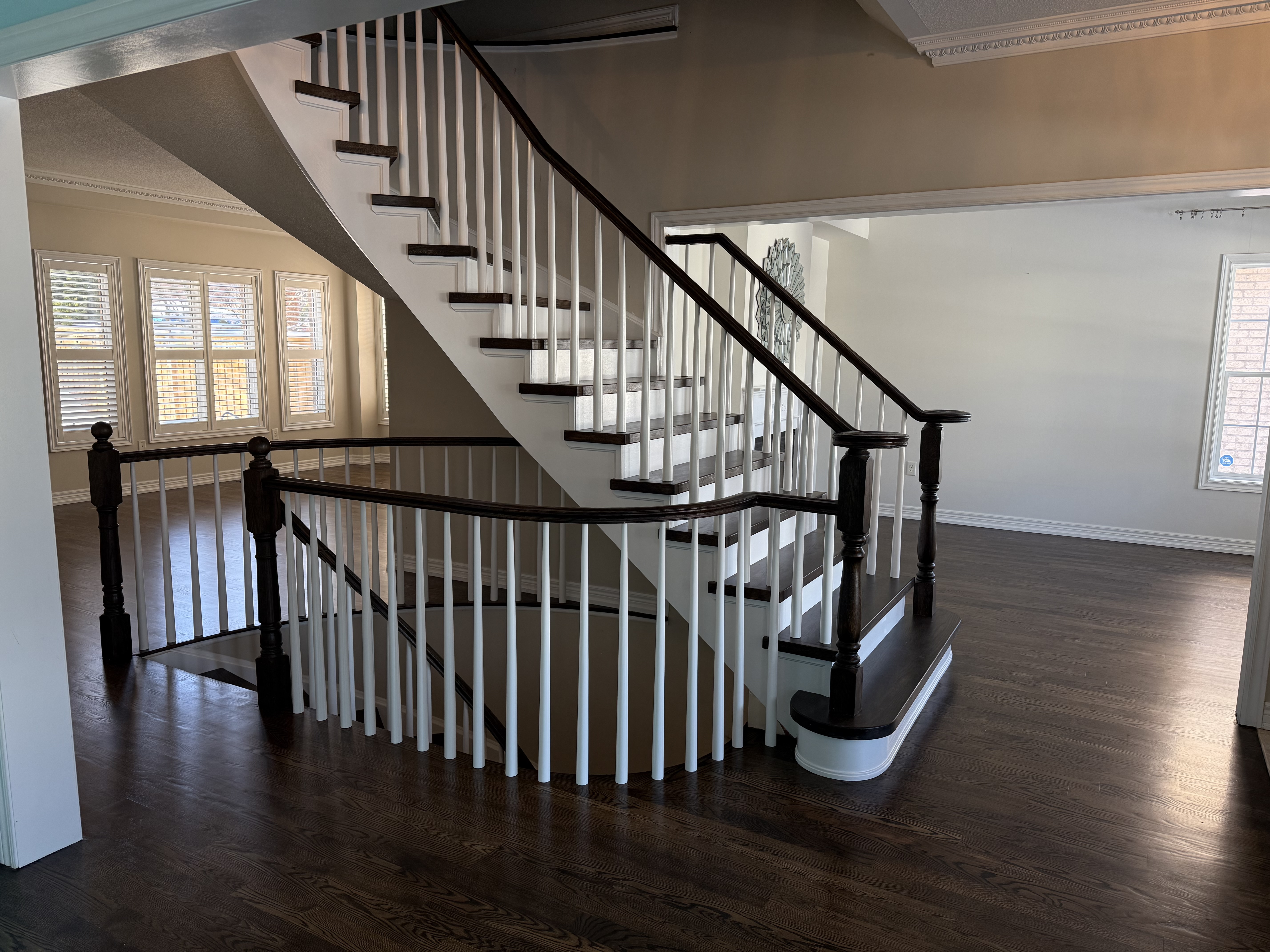 Finished hardwood floor project showcase