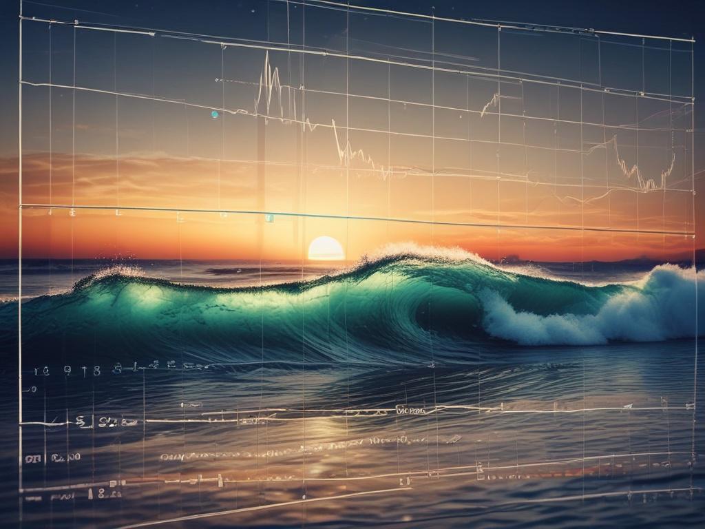 a close up shot of data charts reflecting analytical insights,