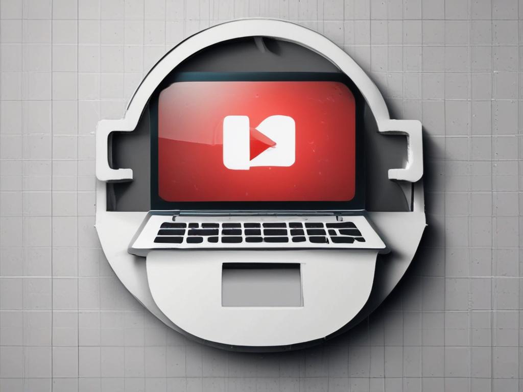 **AI Image Generator Prompt:**

Create a highly detailed, realistic high-resolution photo for a blog titled "Unlock Your YouTube Potential." The composition should be simple and clear, featuring a singular subject: a confident young content creator sitting at a clean, minimalist desk in a well-lit, aesthetically pleasing workspace. The creator, a woman with shoulder-length brown hair, is focused intently on her laptop, displaying an engaging YouTube dashboard interface. 

In the background, include a large 