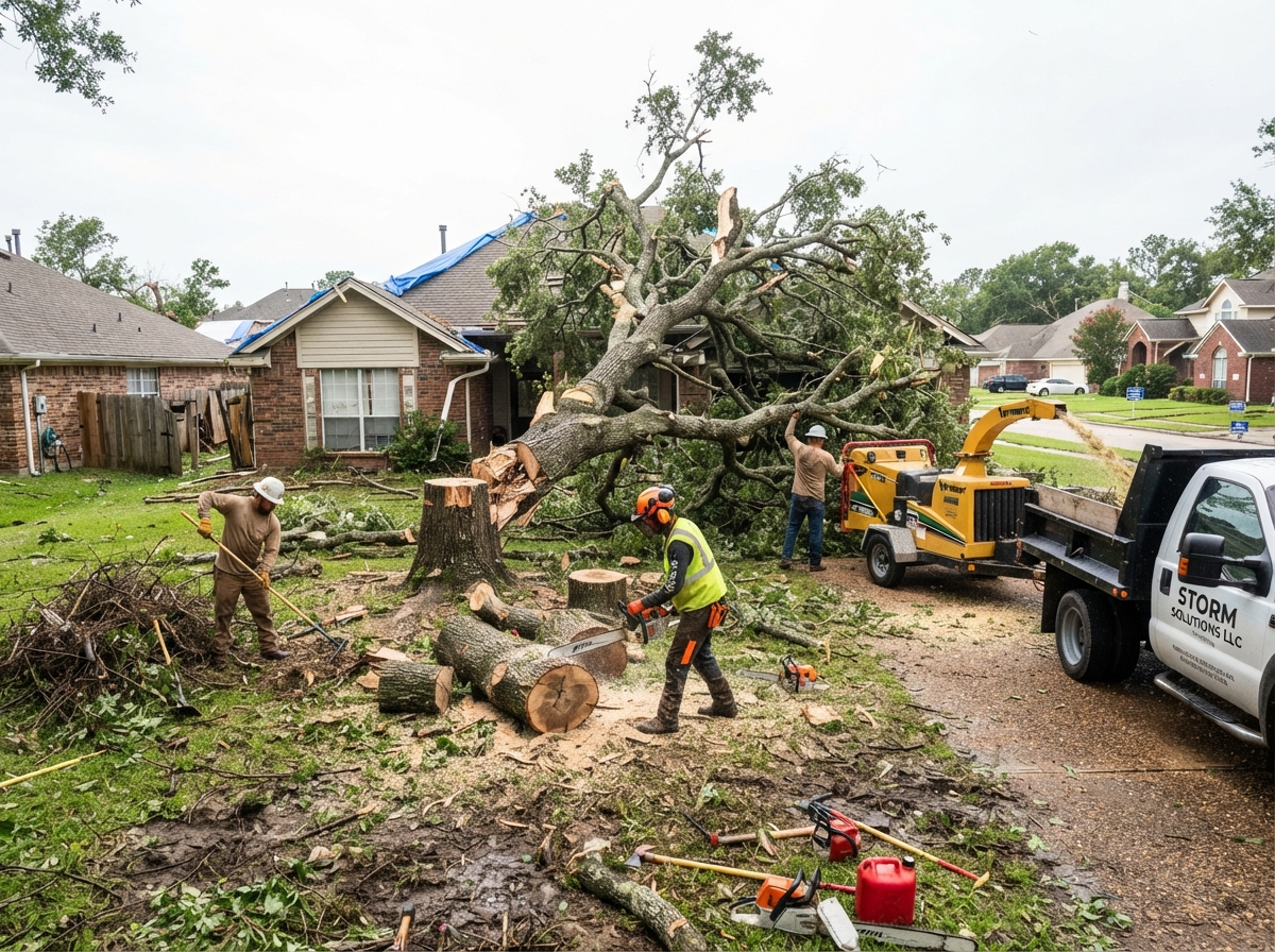 Professional tree removal by Alvarez Tree Service