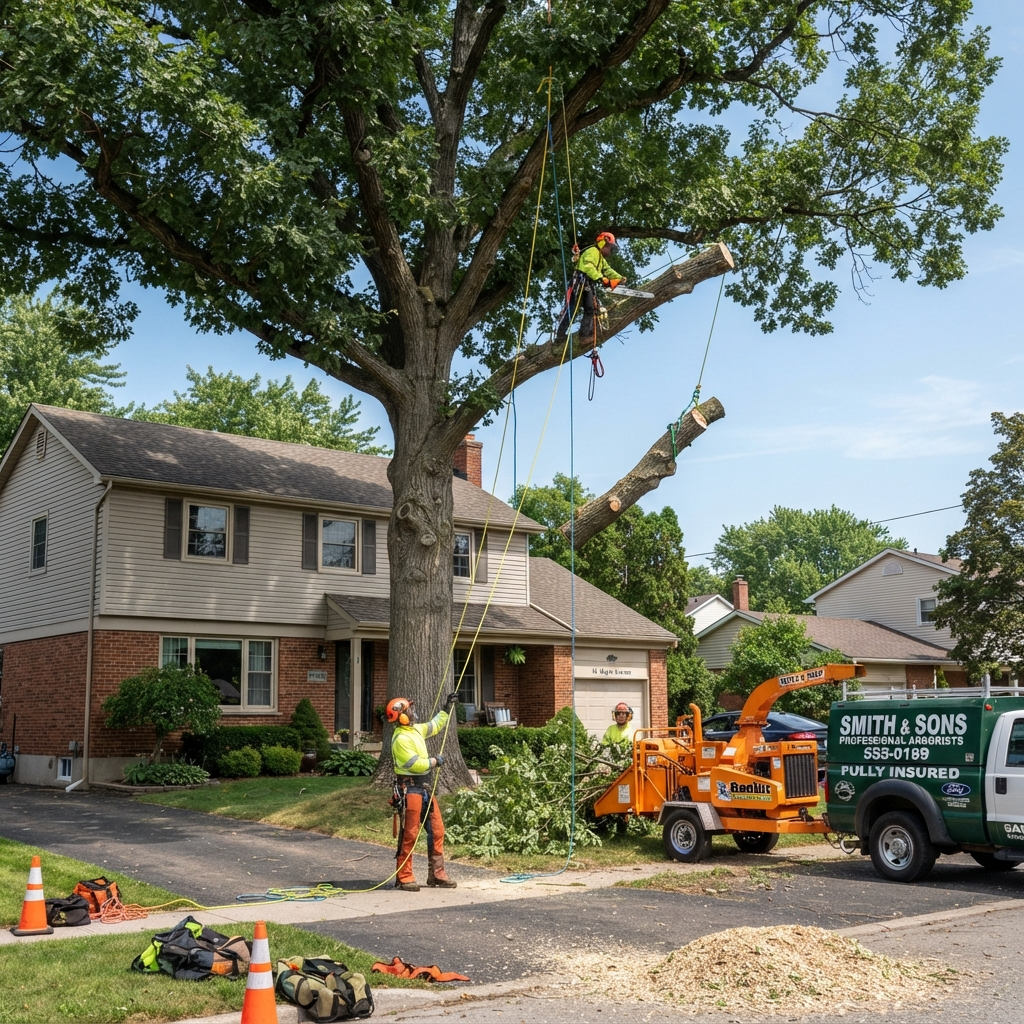 Tree service work