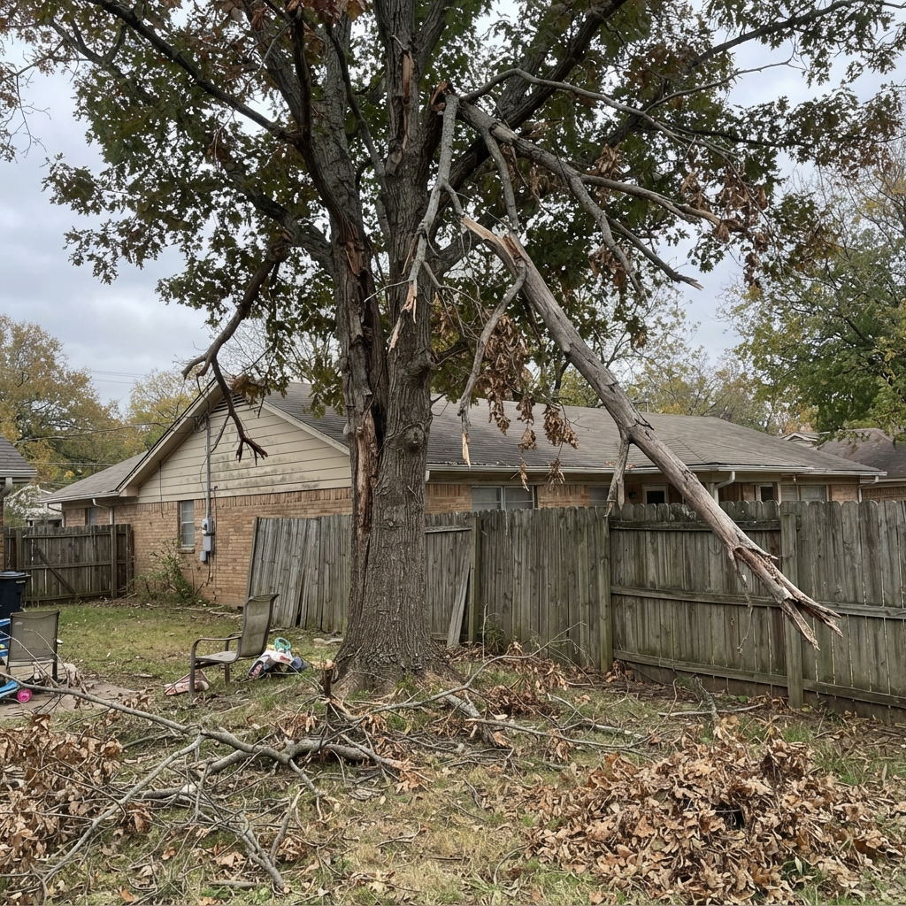 Before tree service project 1