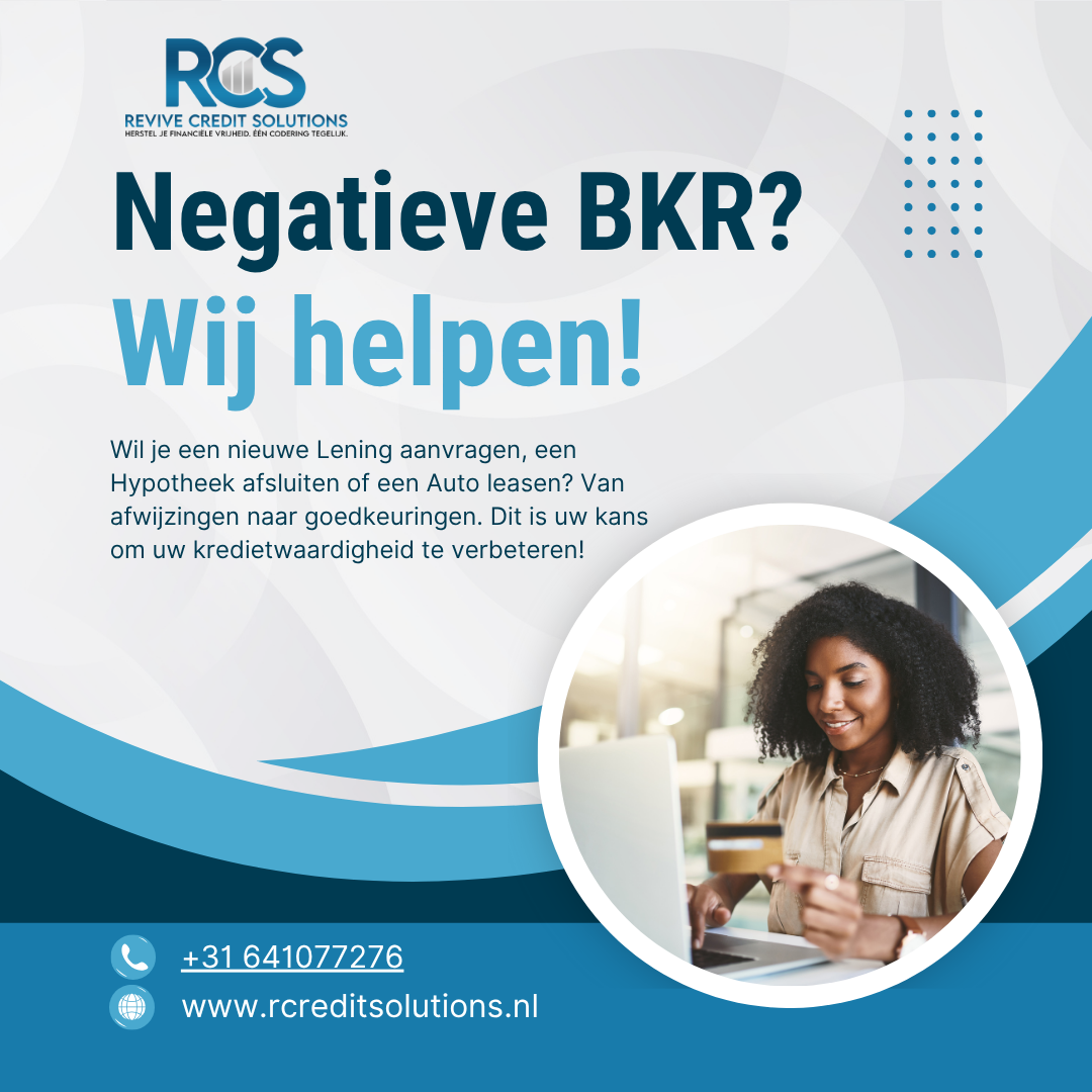 Revive Credit Solutions: Negatieve BKR Registratie Verwijderen