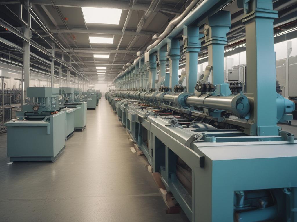 machine operation, polystyrene production, manufacturing