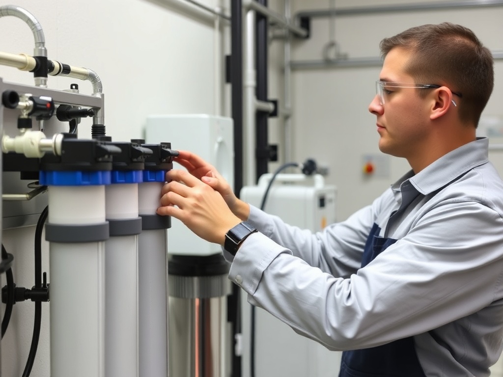 Maintenance et formation en osmose inverse