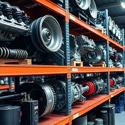 Organized spare parts inventory