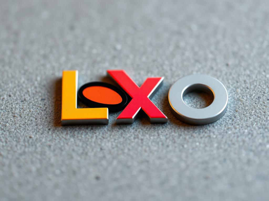 A close up image showcasing a beautifully designed logo on