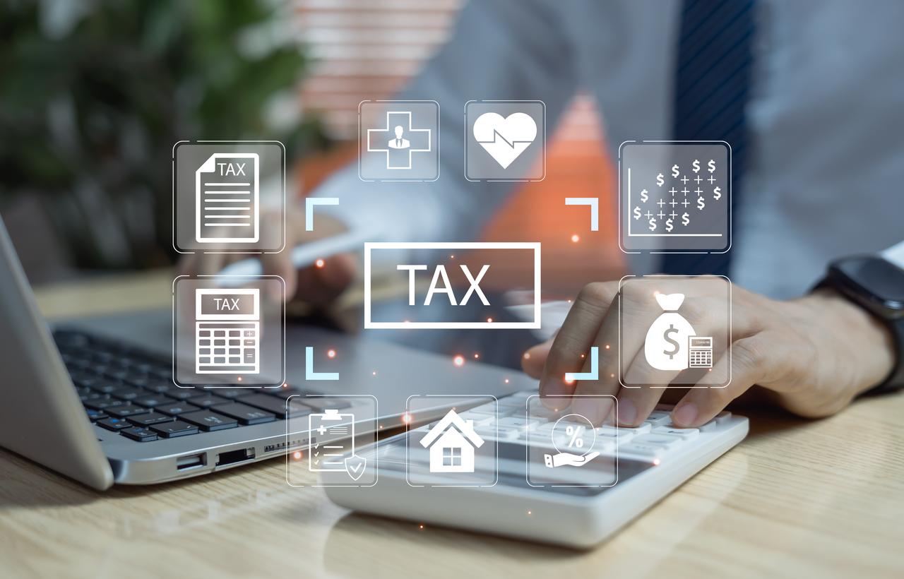 Tax consultation illustration