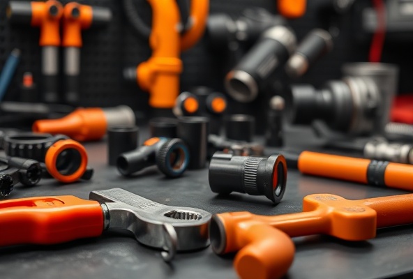 Outils professionnels de plomberie