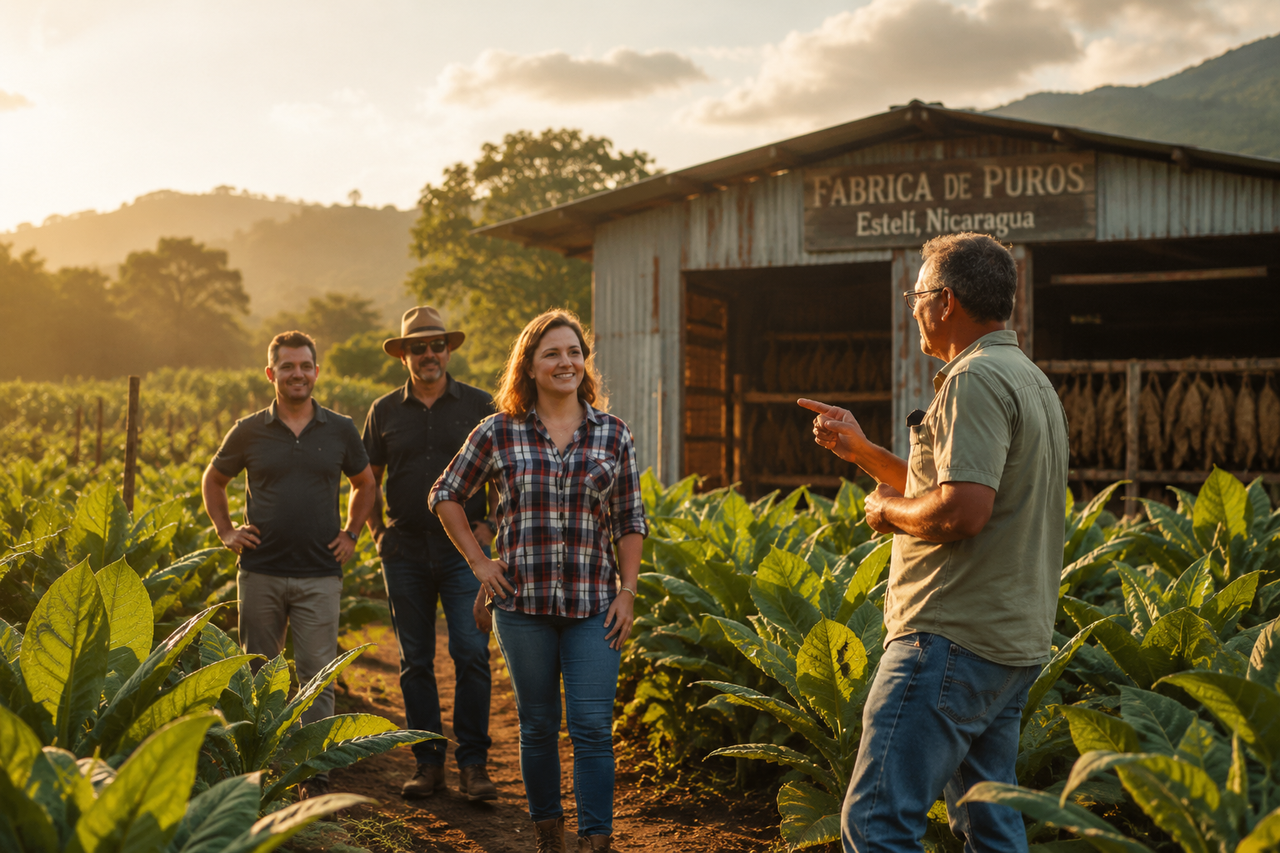 Tobacco farm tour