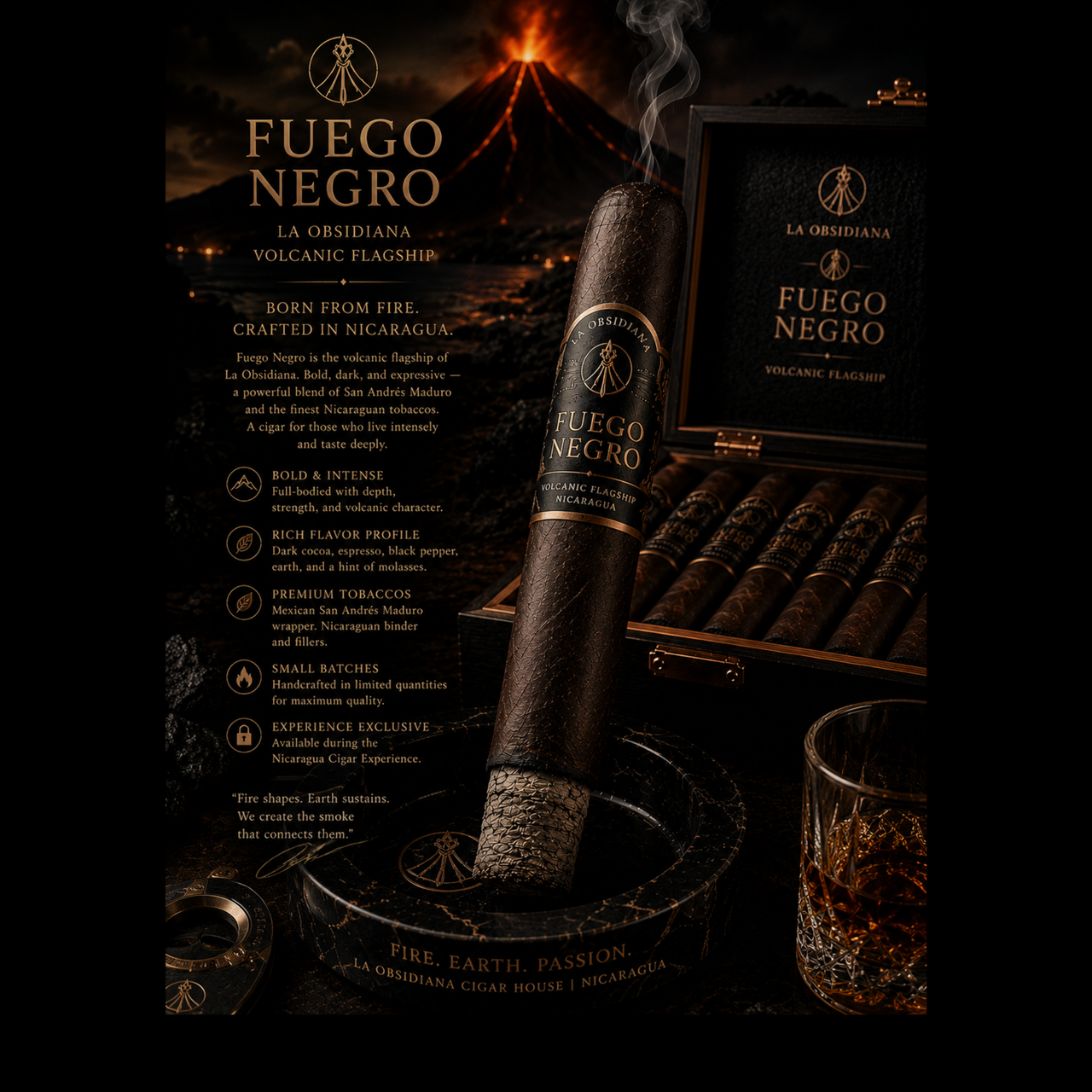 Fuego Negro - The Volcanic Flagship