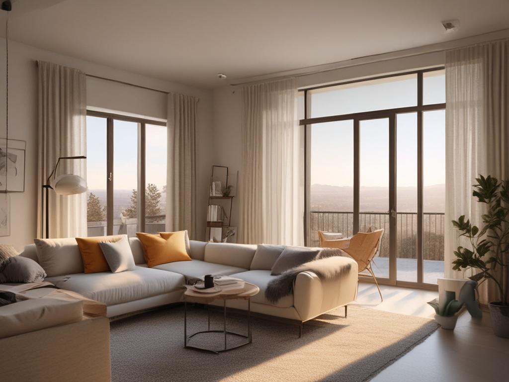 two bedroom apartment, family friendly, sunset view