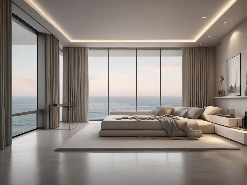 luxury apartment, elegant, sea view, jacuzzi