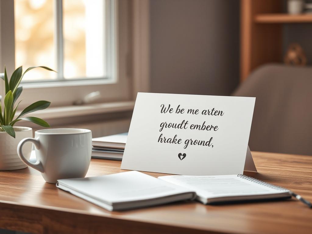 A high resolution image featuring a beautifully designed quote card