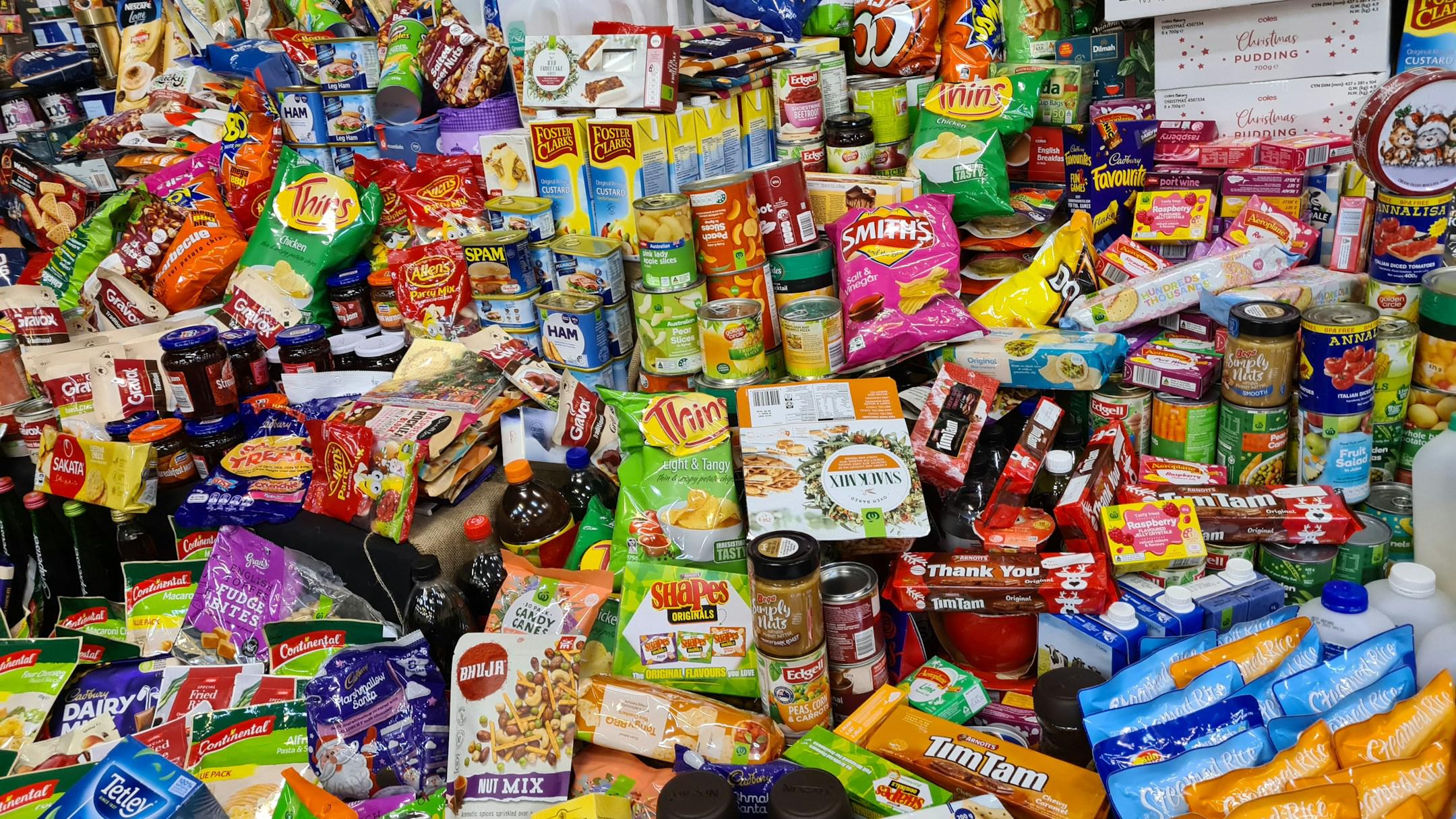 Food stack collection 