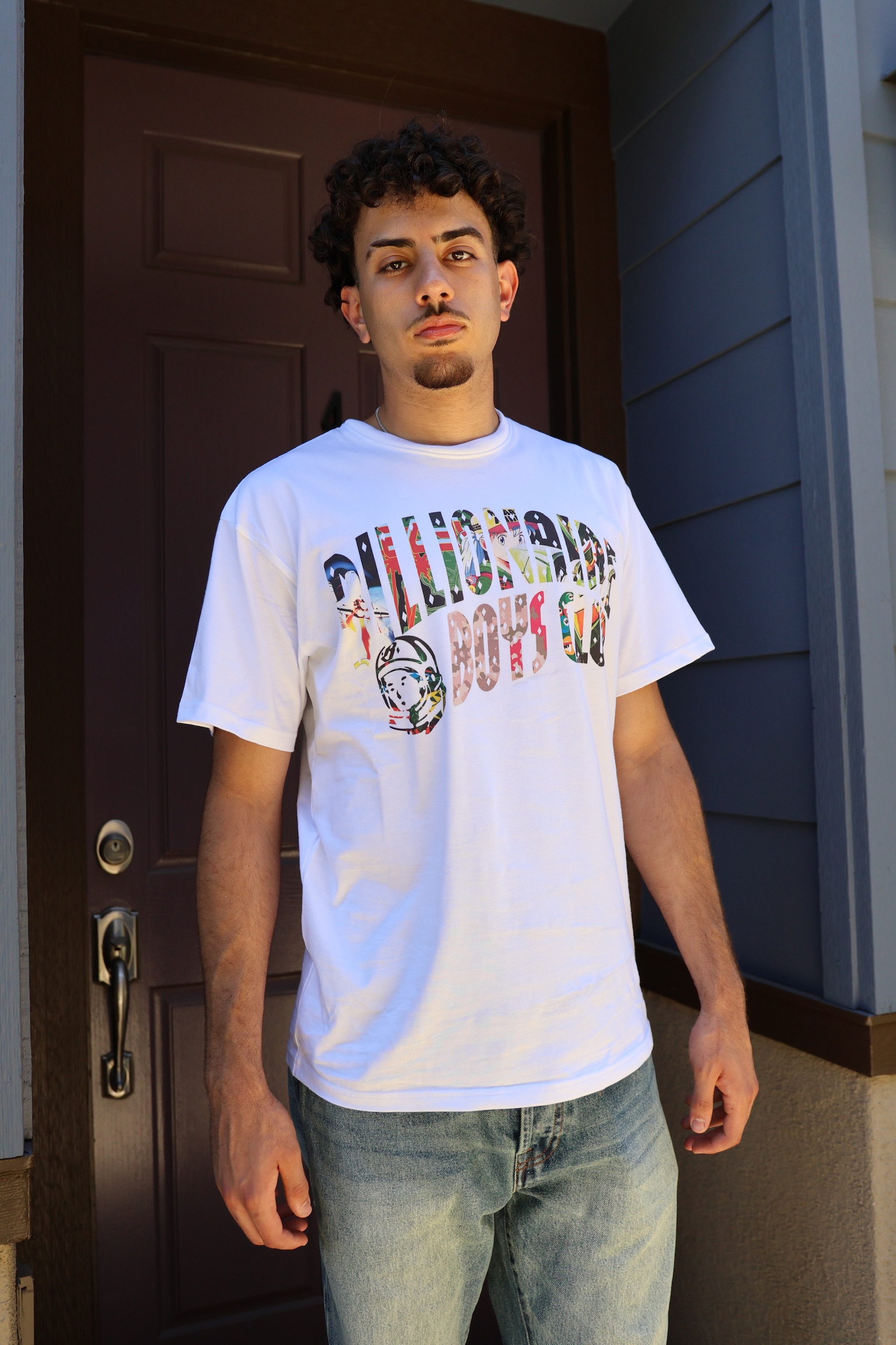 Portrait of an athlete at a stadium.