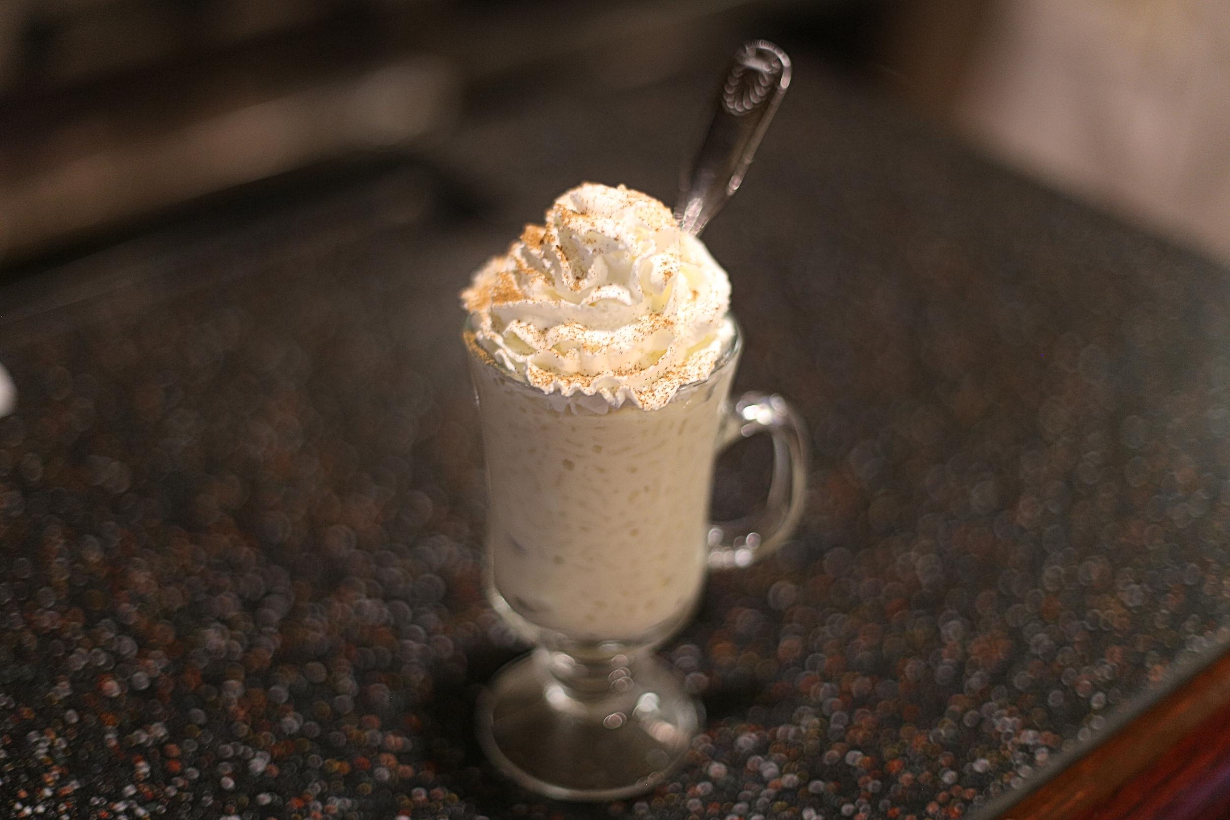 desserts and flavored drinks