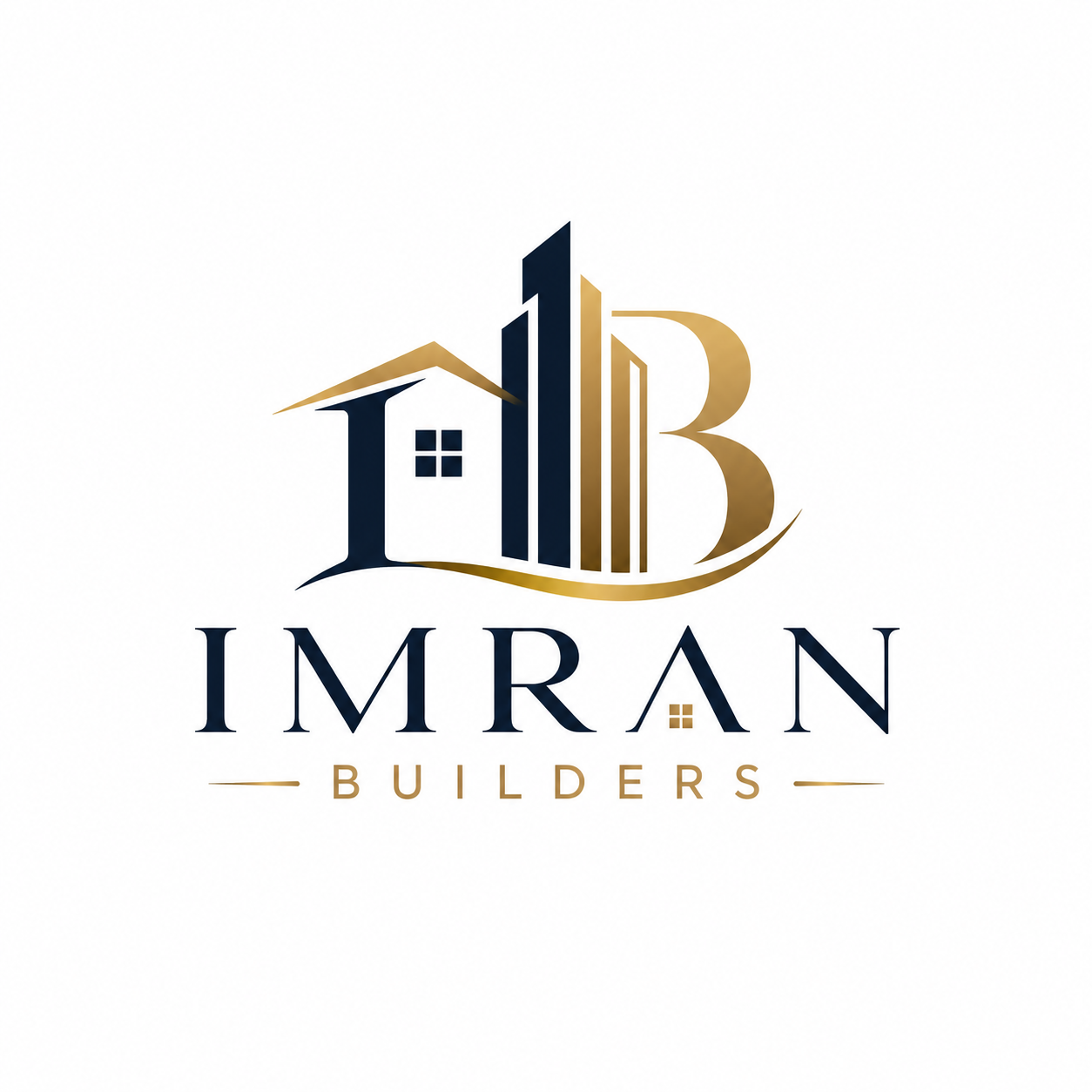 Imran Builders Logo