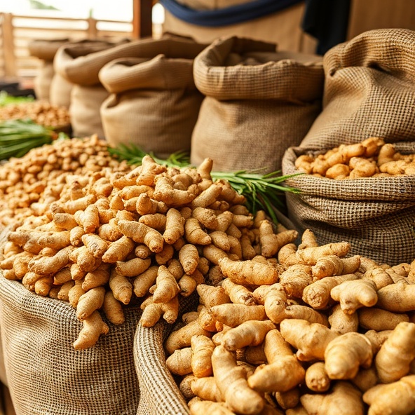 Ginger (Citta) - AAI branded spice market