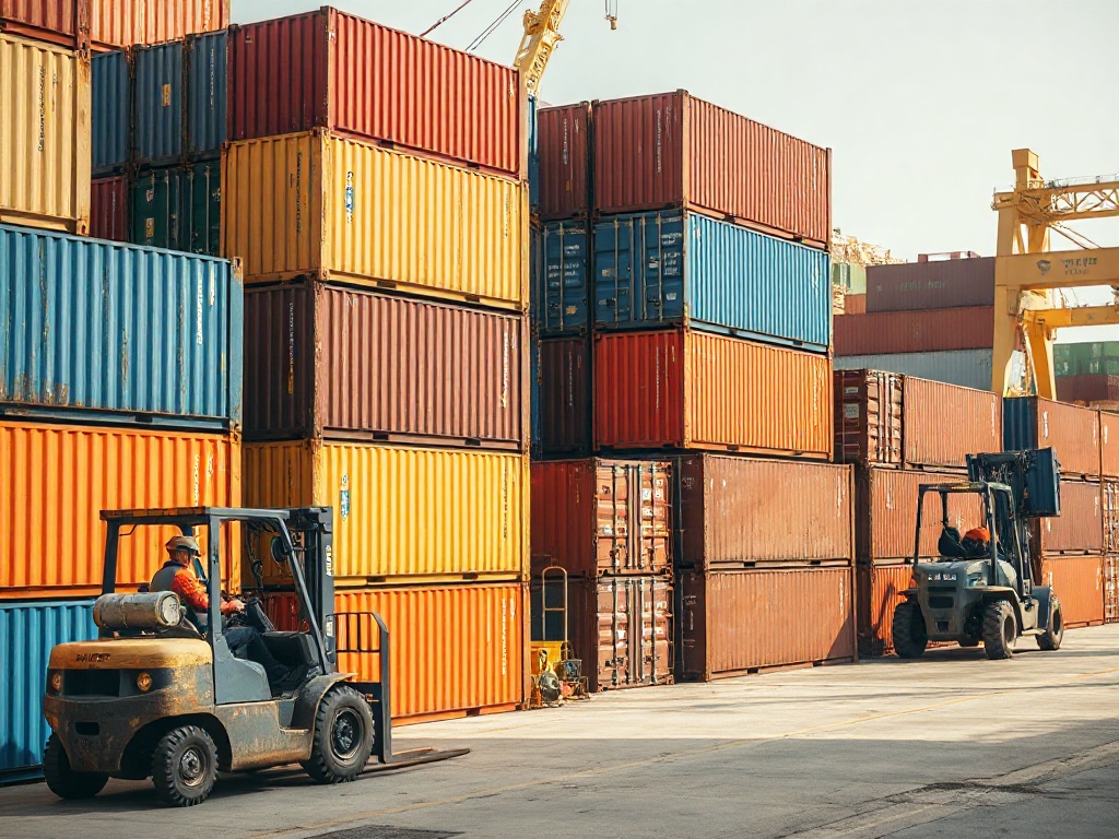 Professional import export operations and cargo containers